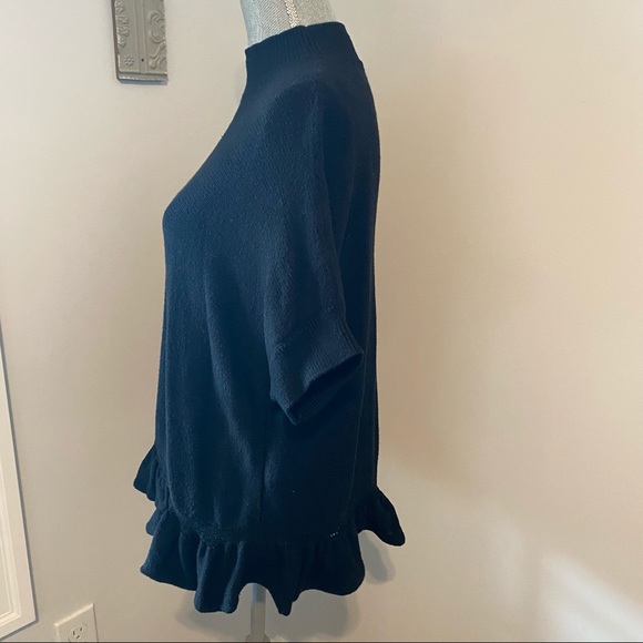 Kate Spade mock neck short sleeve knit top - Picture 5 of 13